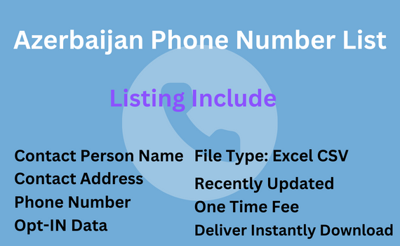 Azerbaijan phone number