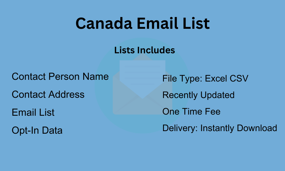Canada email list
