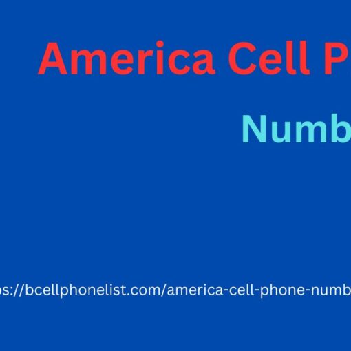 America Cell Phone Number List