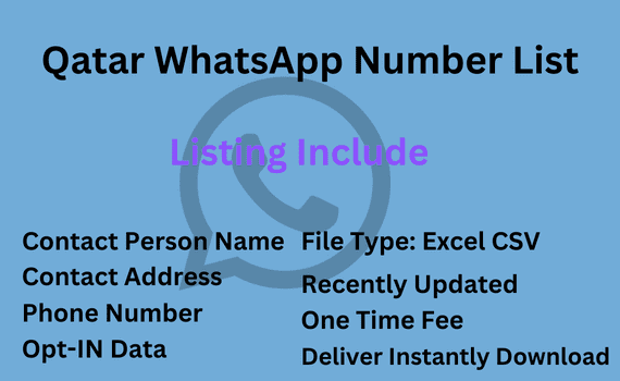 Qatar whatsapp number list