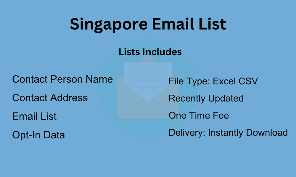 Singapore email list